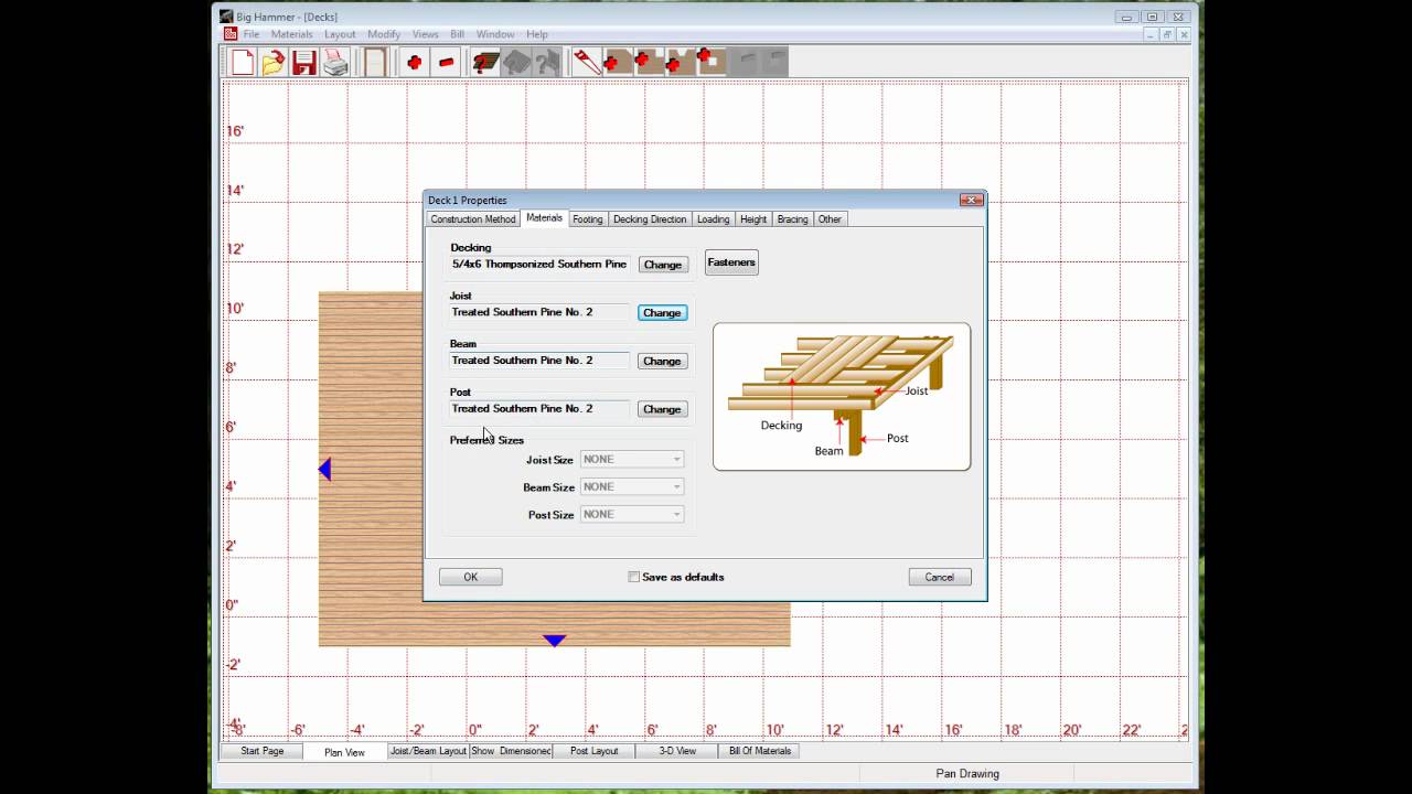  Home  Depot Big Hammer Deck Software 