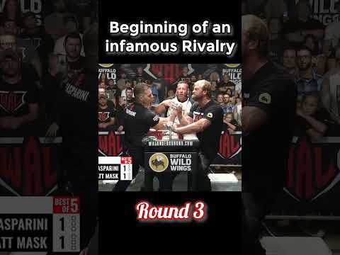 Ermes Gasparini Vs Matt Mask | WAL 2019 | Infamous Armwrestling Rivalry | #armwrestling #global