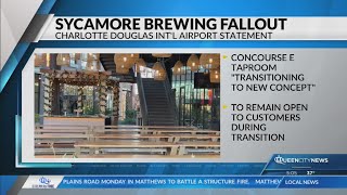 Charlotte airport is kicking out Sycamore Brewing from terminal
