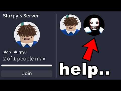 This ROBLOX PRIVATE SERVER is HAUNTED..