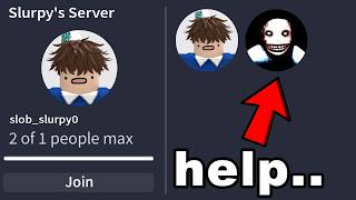 This ROBLOX PRIVATE SERVER is HAUNTED..