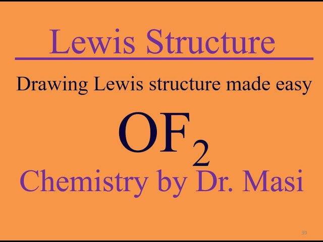 Oxygen Difluoride Lewis Structure