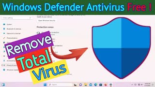 Windows Defender Free Antivirus ! | Remove Total Virus On Your Computer 🖥 screenshot 1