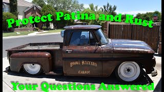 How to Protect and Preserve Patina or Rust  Your questions answered