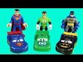 Disney pixar Cars Nightwing Car Lightning McQueen Batman Mater With Imaginext Justice League