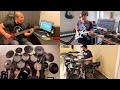 Full band cover ghost  ritual by cavemen at work  red gear music