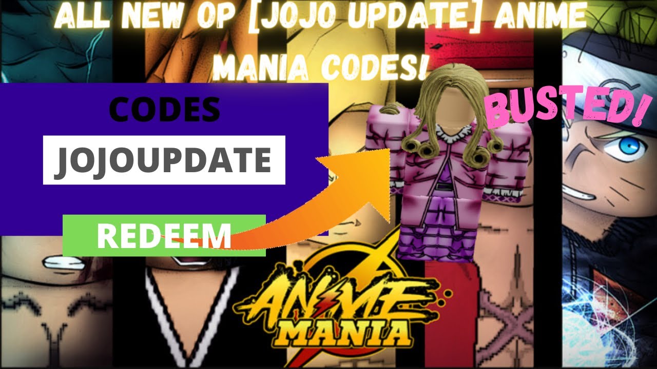 Roblox Anime Mania Codes