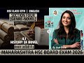 History of Novel | Class 12 English | Maharashtra HSC Board 2026 | Chapter 4.1 | Part 3 (in Hindi)