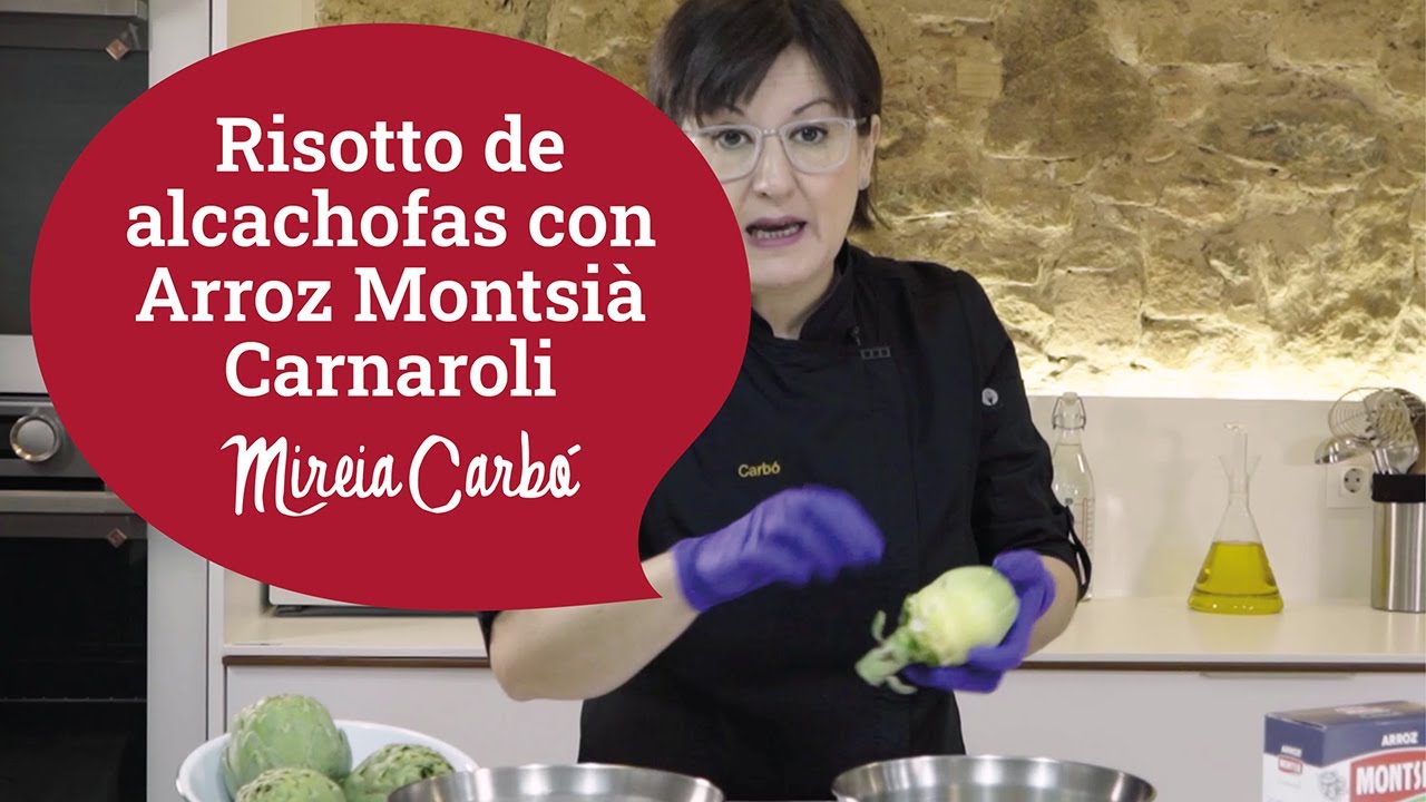 Risotto de alcachofas espectacular | Las recetas de Mireia Carbó