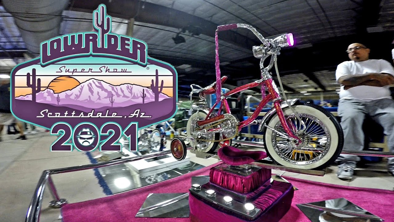 Scottsdale Lowrider Super Show Lowrider Bikes 2021 YouTube