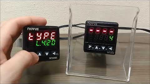 N1040i  - Configurando escala do sinal 4-20 mA