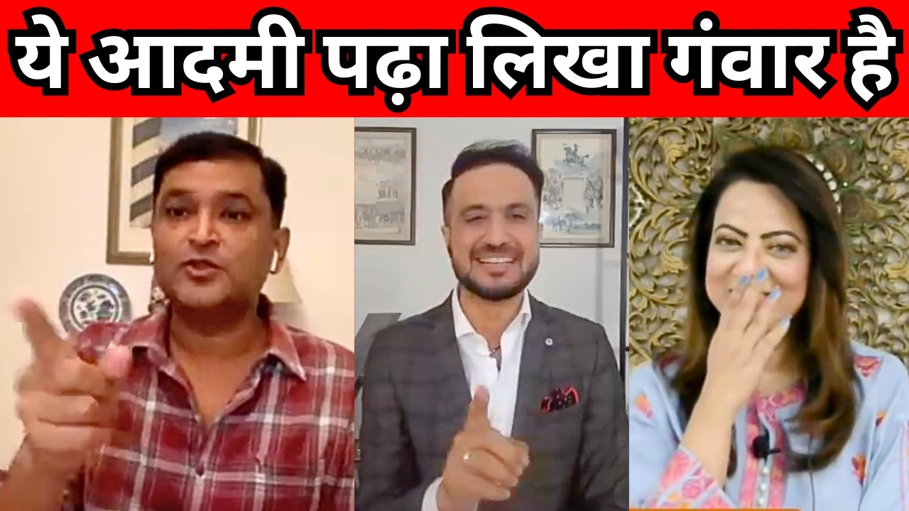 Major Gaurav Arya Exposed Pakistan Diplomacy with Arzoo Kazmi and Fakhar Yousafzai