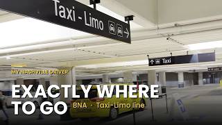 How to Meet Your Driver at Nashville Airport (BNA) — Express Exit Taxi & Limo Line
