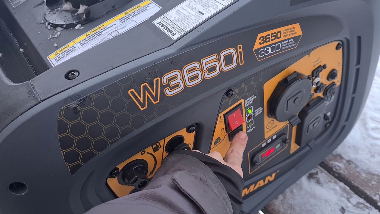 Firman 3650 generator YouTube