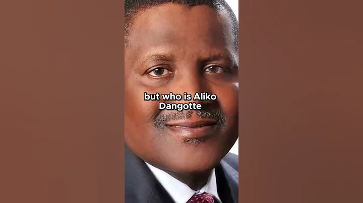 Aliko Dangote - From Humble Beginnings to Africa's Richest Man