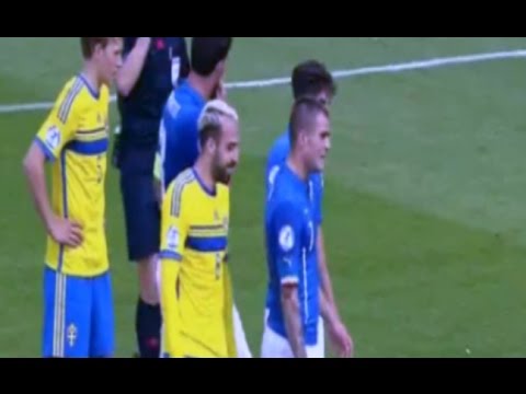Italien - Sverige 1-2 (U21) Alla Mål • U21 UEFA 18/06/2015 - HD