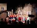 Народные песни Черногории  Концерт в Старом городе Будва