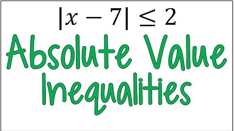Step-by-Step Absolute Value Inequality Example