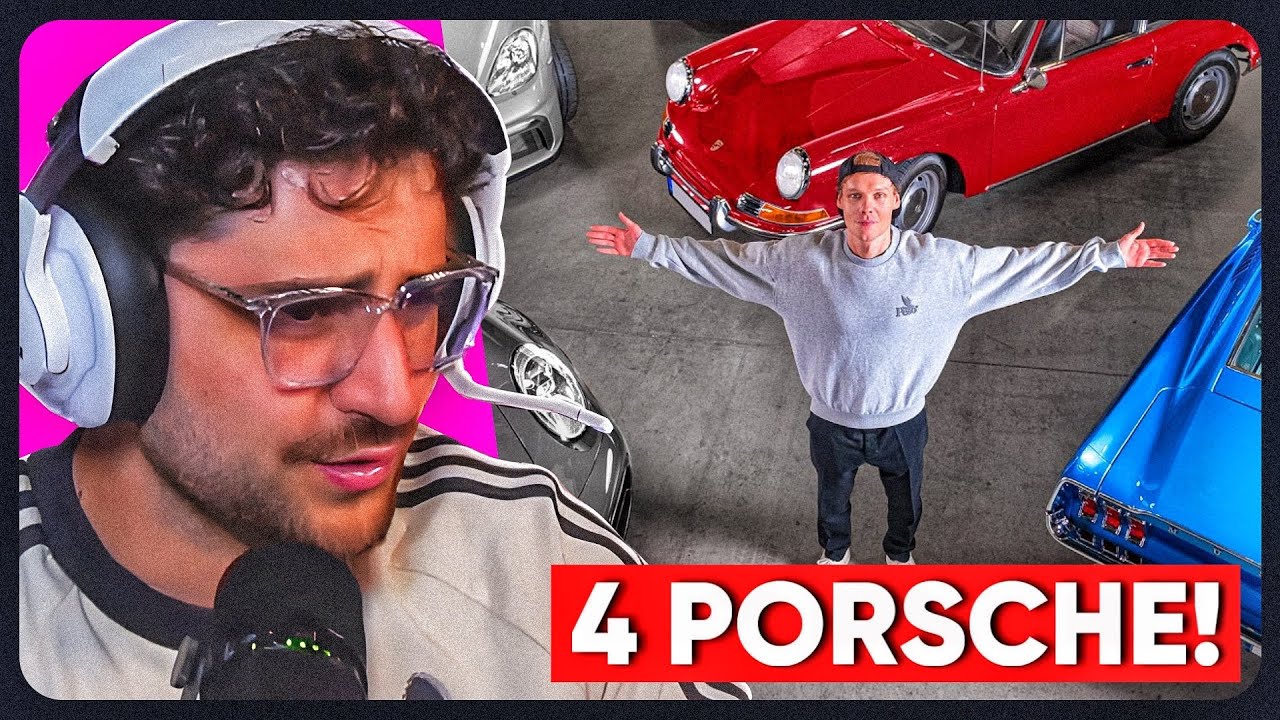 SASCHA zeigt seine AUTOSAMMLUNG! (ca. 600.000€)🚗💸