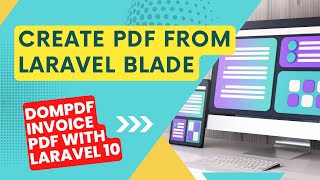 Convert PDF from Laravel Blade file with DOMPDF laravel package