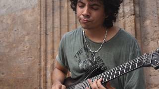 Still Loving you - Amazing Street Electric Guitar Performance - Cover by Damian Salazar chords