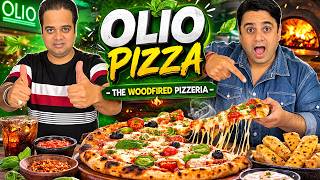 Olio Pizza Review Trying Multiple Pizza Flavours Woodfired Pizzeria In Delhi Chatorapoint
