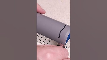 Be sure to remember this trick! How to draw a straight line on a pipe