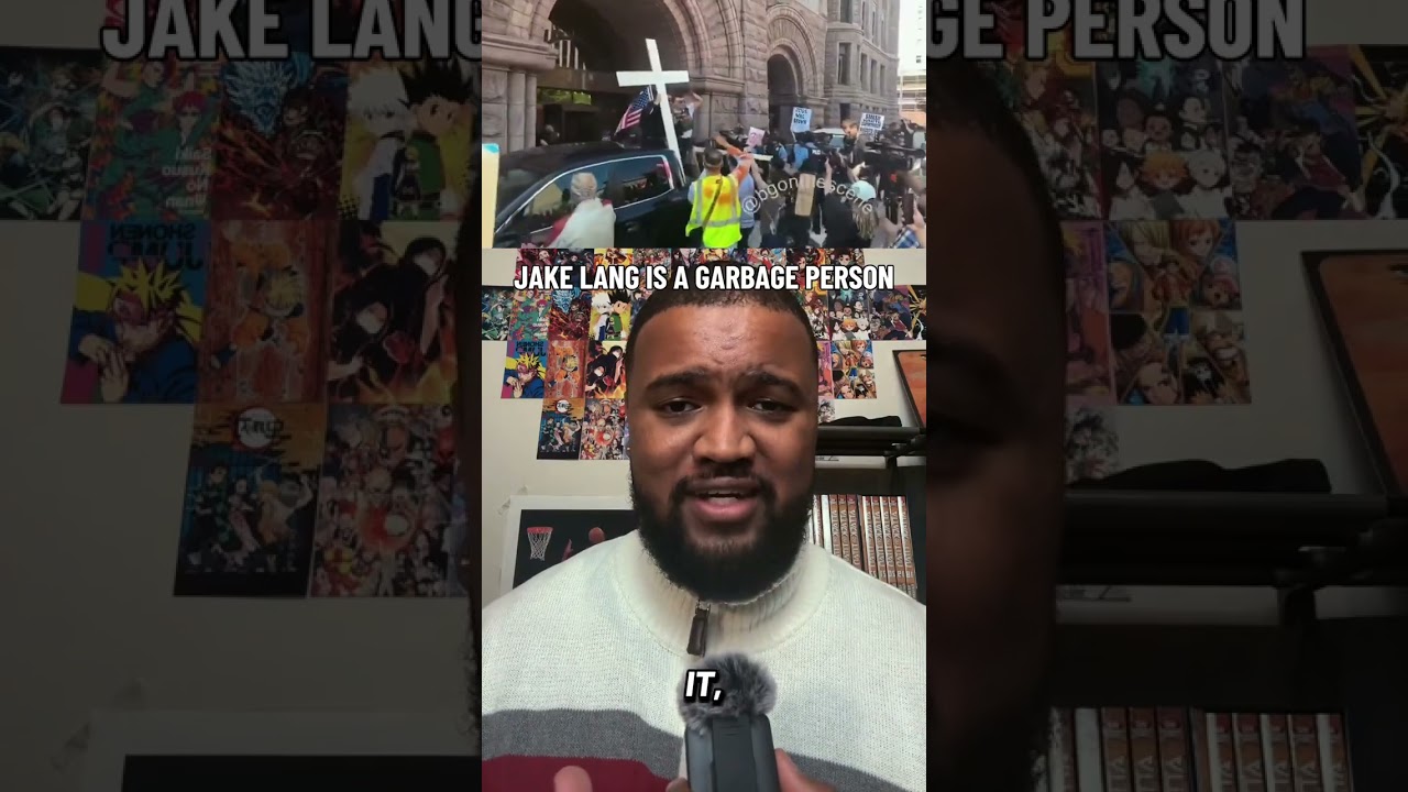 JAKE LANG IS A GARBAGE PERSON #americanpolitics #politicalnews #donaldtrump #politicaldebate