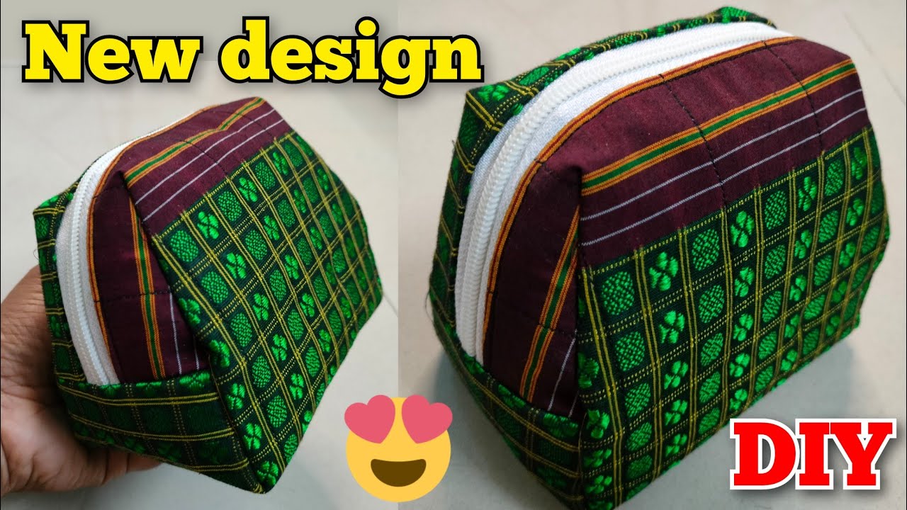 WOW😍 DIY Multipurpose Pouch खण पर्स Coin pouch making at home