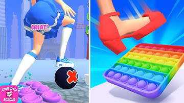 Tippy Toe 3d Walkthrough All Levels Gameplay Android iOS Ep 8