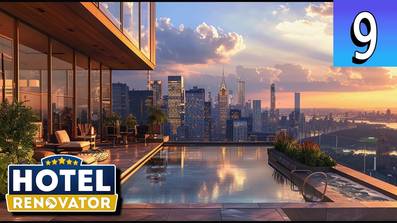 3 STAR RATING and ROOF TOP POOL! - Hotel Renovator 2024
