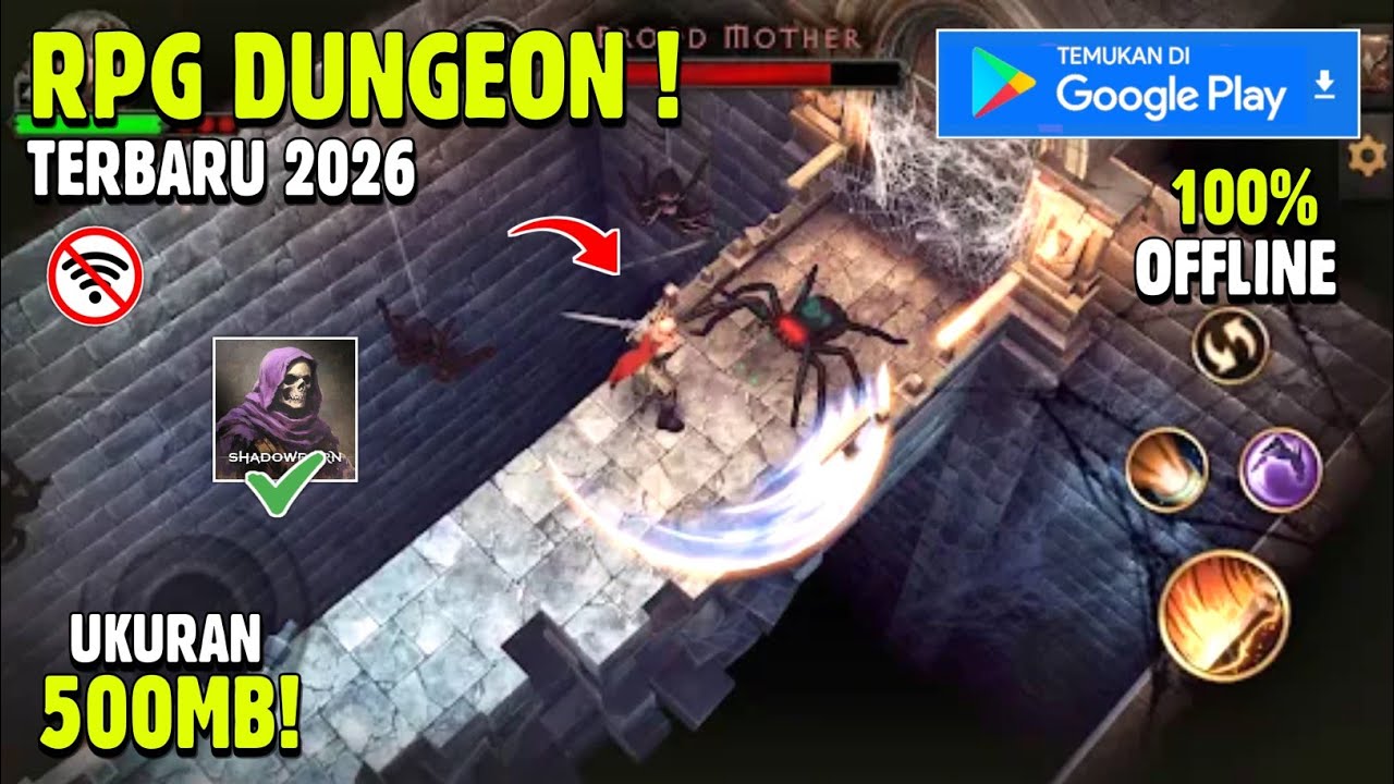 UPDATE ! Game Rpg Offline di Android Terbaik 2026 - Ada 3 Tipe Karakter