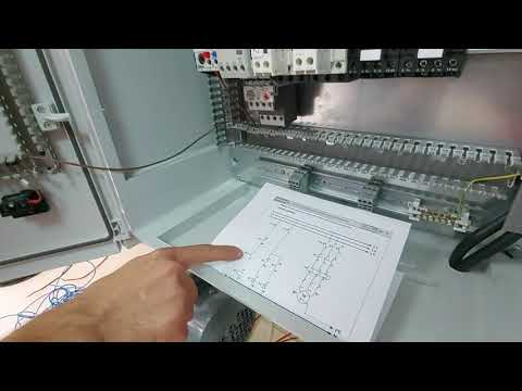 Kumanda Pano Uygulamaları; 3Fazlı A.S.Motor Kesik Çalıştırılması. (Electrical Control Panel)