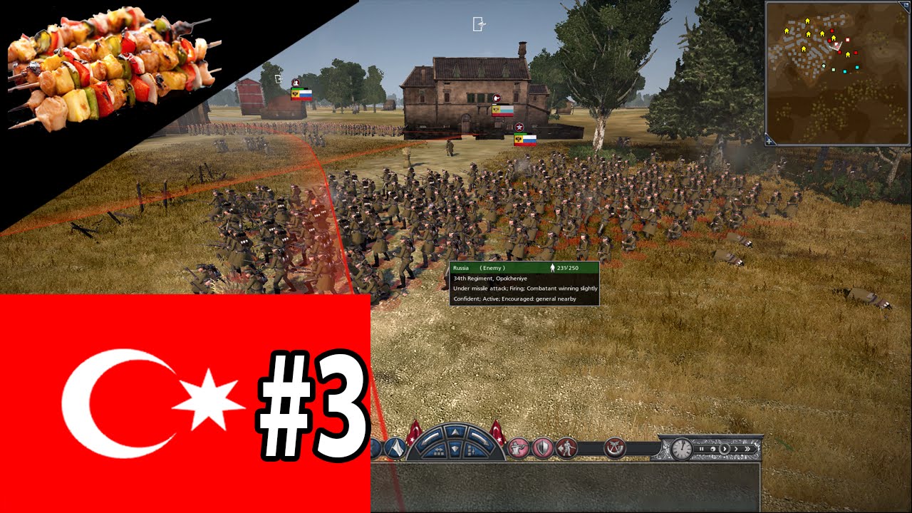 Let`s Play The Great War Mod 5.1.4 as The Ottoman