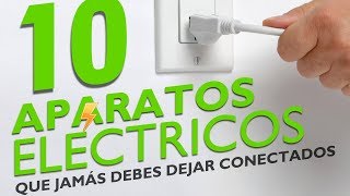 LOS 10 APARATOS QUE MÁS ENERGÍA GASTAN ESTANDO APAGADOS