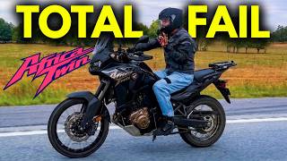 Big Mistake: 180 Miles on the 2026 Africa Twin with ZERO Gear