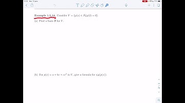 Linear Algebra 2 - 1.5.6 - Coordinate Vectors and Coordinate Maps (Video 4)