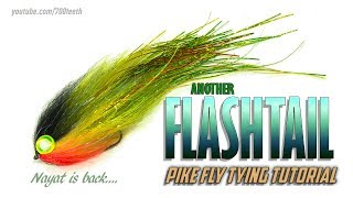 Tying the Flash tail variant - pike fly tying tutorial