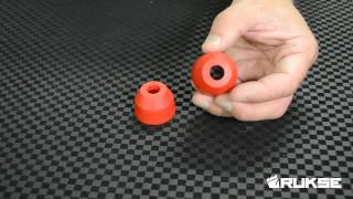 RK2280 Polyurethane Tie Rod End Boots .472x1.200