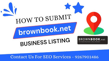 📍 How to List Your Business on Brownbook.net | Best Business Listing Sites: #businesslisting