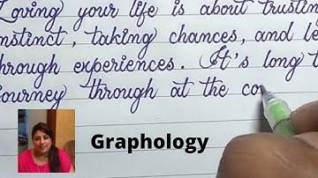 Signature and Handwriting Analysis Part 2  Your Handwriting is telling about your Personality Traits