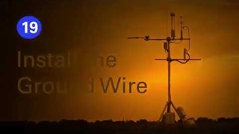 Tripod Assembly: Steps 17 through 19