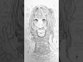 可愛いユナちゃん #イラスト #アナログイラスト #創作 #illustration #short #shorts