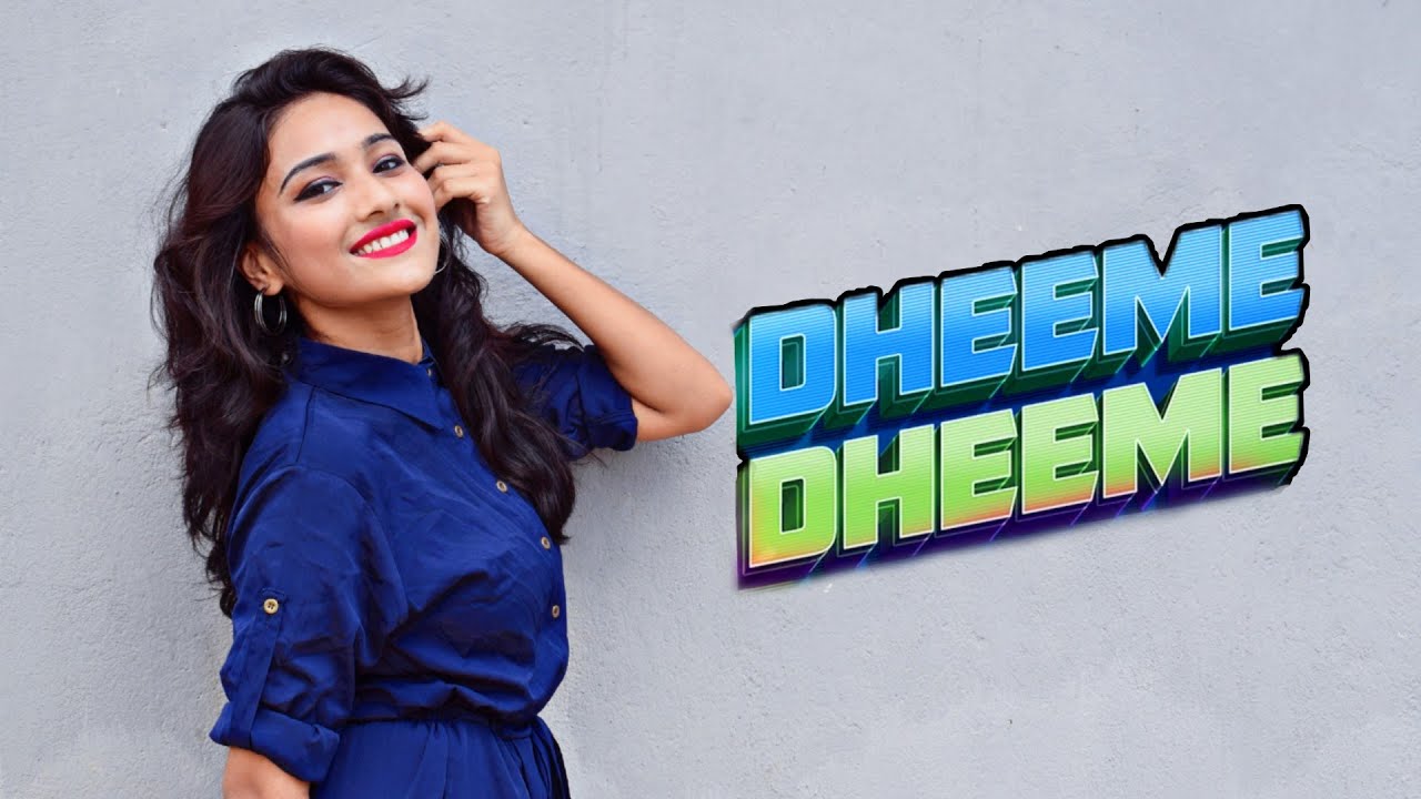 Dheeme Dheeme | Tony Kakkar | Let's Dance With Shreya ft. UPTOWNIE video editing software free