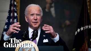 Biden announces 'wartime' boost in vaccine supply