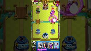 Clash Royale - GS, Mini Pekka &amp; Sparky #clashroyale #clashofclans #coc #sparky #rage