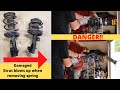 How to compress Strut springs