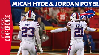 Jordan Poyer \& Micah Hyde: \\