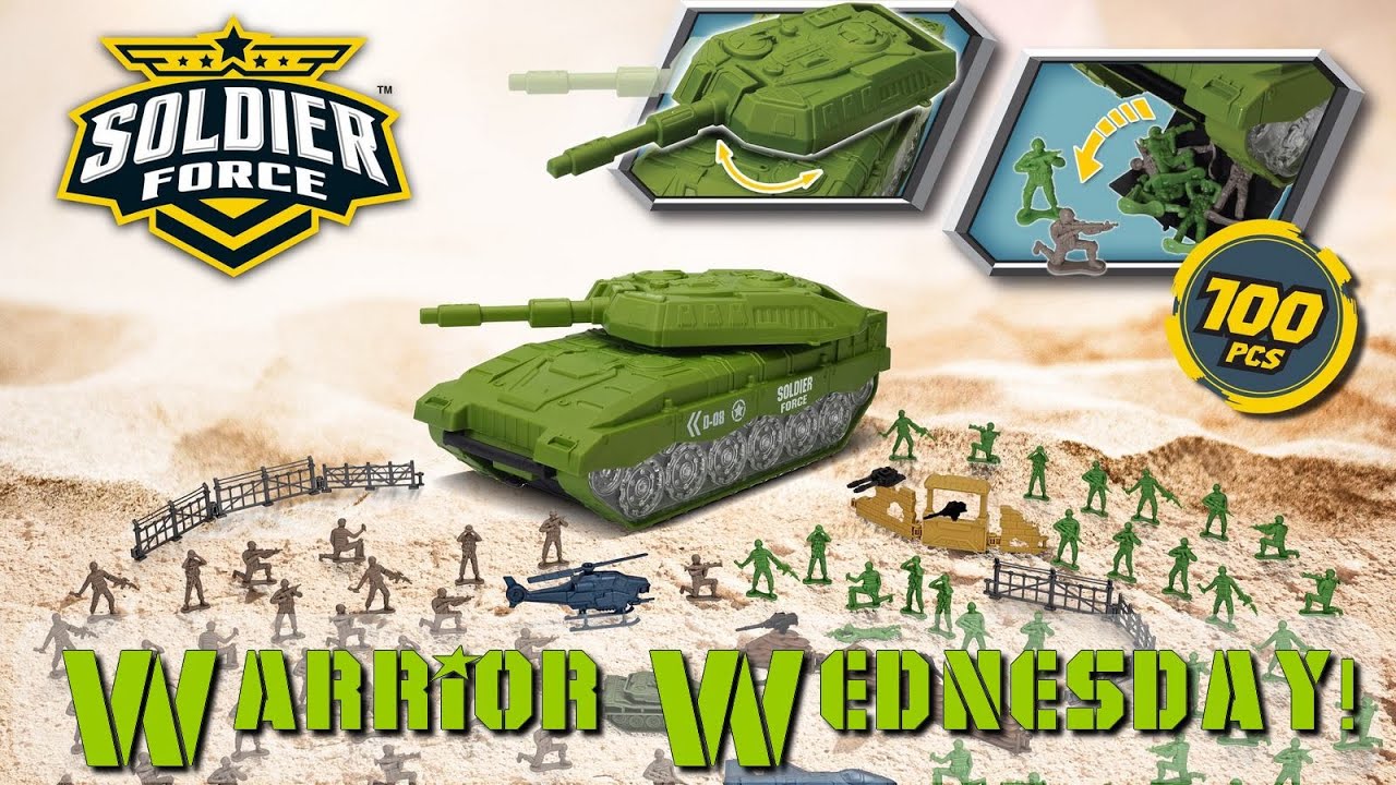 Soldier Force Tank Soldier Bucket by Chap Mei! - YouTube