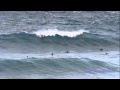 Makapuu gets pretty big for bodyboarding